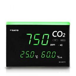 SK Sato SK-50CTH เครื่องตรวจจับก๊าซคาร์บอนไดออกไซด์ CO2 Monitor image