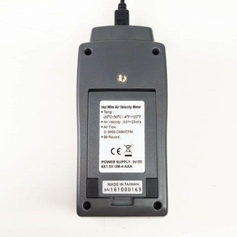 Tenmars TM-4001 เครื่องวัดความเร็วลมและปริมาตรลมแบบ Hot-Wire | 3in1 (โพรบดัดงอได้) image