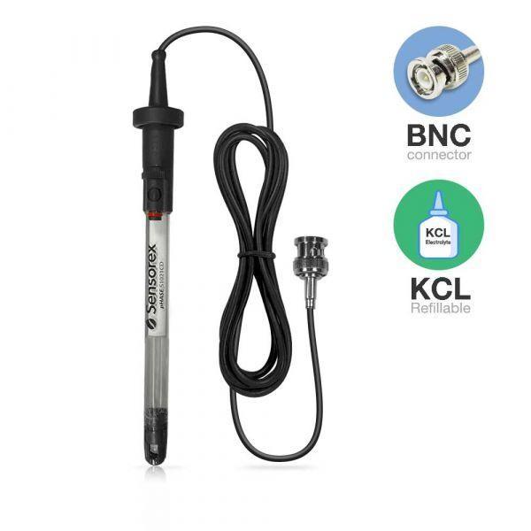 Sensorex S1021CD โพรบวัดค่าพีเอช | BULB-Style image