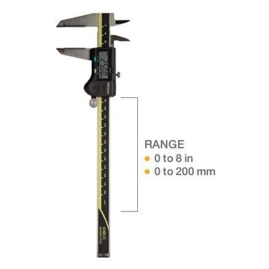 Mitutoyo M-500-197-30 ABSOLUTE เครื่องวัดคาลิเปอร์ดิจิตอล (0 ถึง 8")