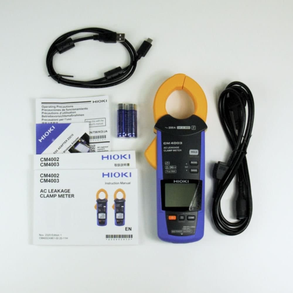 HIOKI CM4003 แคลมป์วัดไฟรั่ว AC Leakage Current 200A (True RMS) image