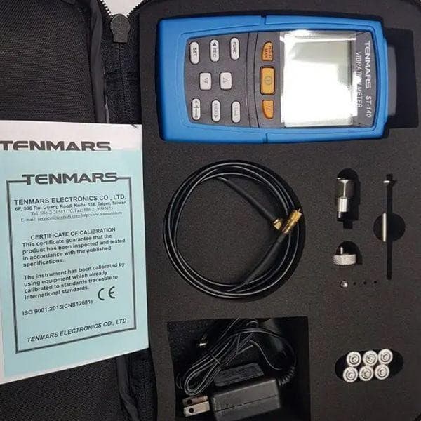 TENMARS ST-140D เครื่องวัดและบันทึกค่าความสั่นสะเทือน image