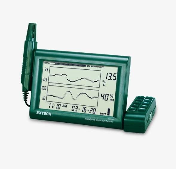 EXTECH EX-RH520B – เครื่องบันทึกข้อมูลอุณหภูมิและความชื้นสัมพัทธ์ image