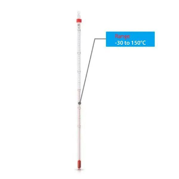 SK Sato SK-0315-00 ปรอทวัดอุณหภูมิ Alcohol Filled | -30 to 105°C image