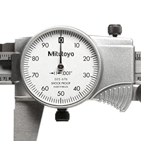Mitutoyo M-505-736 Dial Caliper เครื่องวัดคาลิเปอร์แบบเข็ม (0 - 6") image