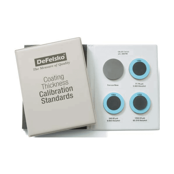 Defelsko PT-STD-S1 Certiffied Coating Thickness Standards For PosiTector 6000 | PosiTest image