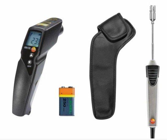Testo 830-T2 Set เครื่องวัดอุณหภูมิอินฟราเรดแบบพกพา (Type K ext.)-photo1