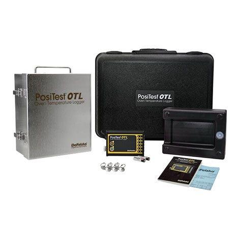 DeFelsko PosiTest OTL-KIT เครื่องบันทึกอุณหภูมิในเตาอบ 6 Channels Oven Temperature Logger-photo0