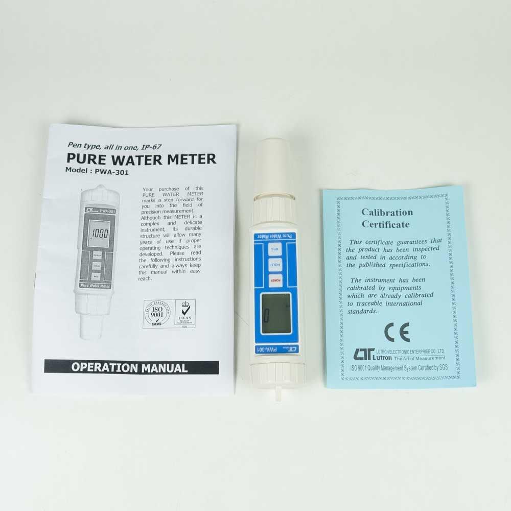 Lutron PWA-301 เครื่องวัดค่านำไฟฟ้า PURE WATER METER-photo5