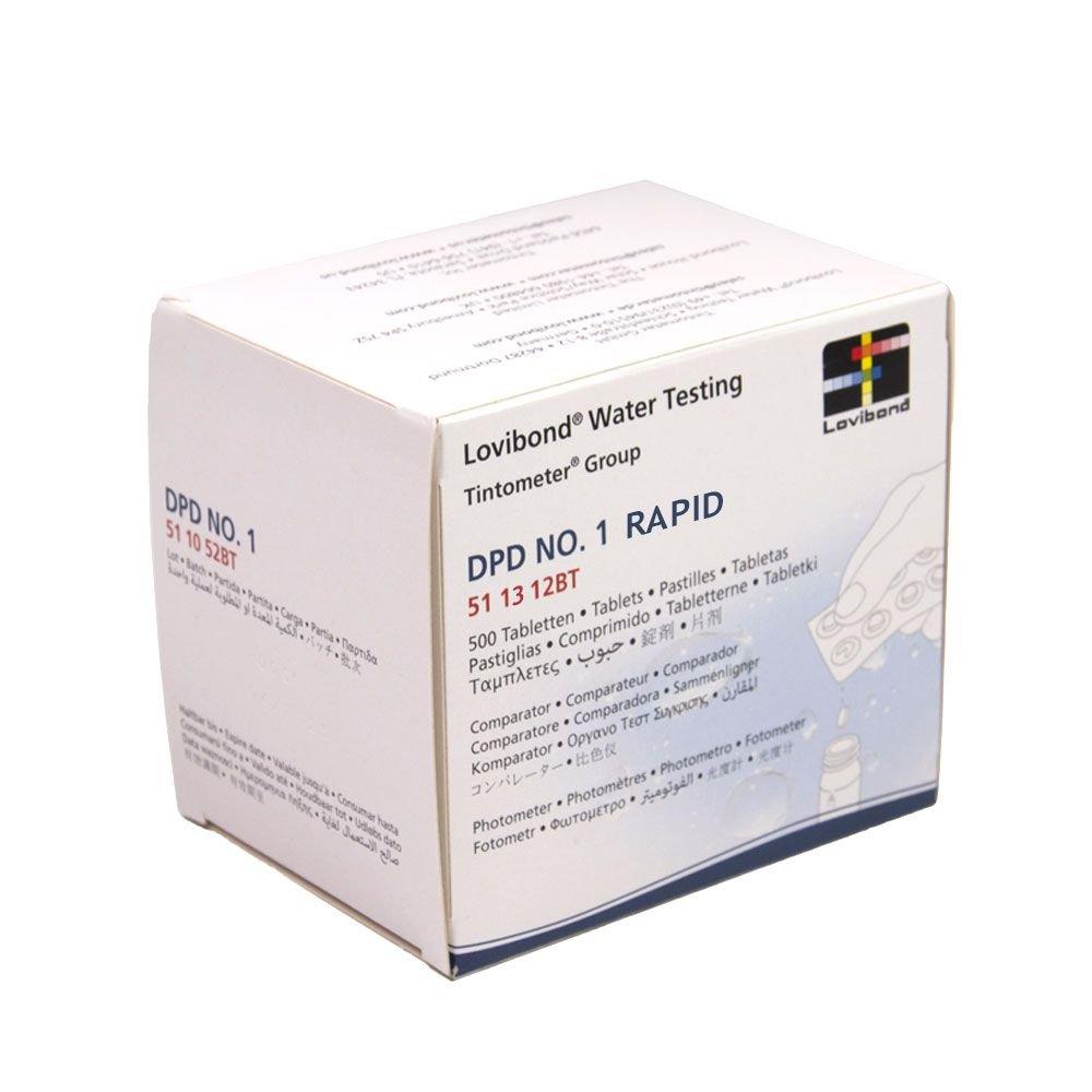 Lovibond RE-511312BT DPD No.1 RAPID เม็ดยาวัดคลอรีนและโบรมีน-photo0