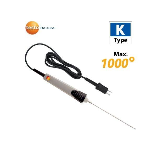 TESTO-0602-0693 โพรบวัดอุณหภูมิพื้นผิวแบบกันน้ำ | Max.1000℃ (Type K)-photo0