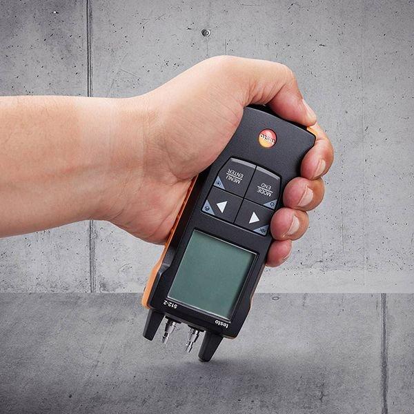 Testo 512-2 เครื่องวัดความแตกต่างของความดัน Digital differential pressure 2000 hPa-photo3