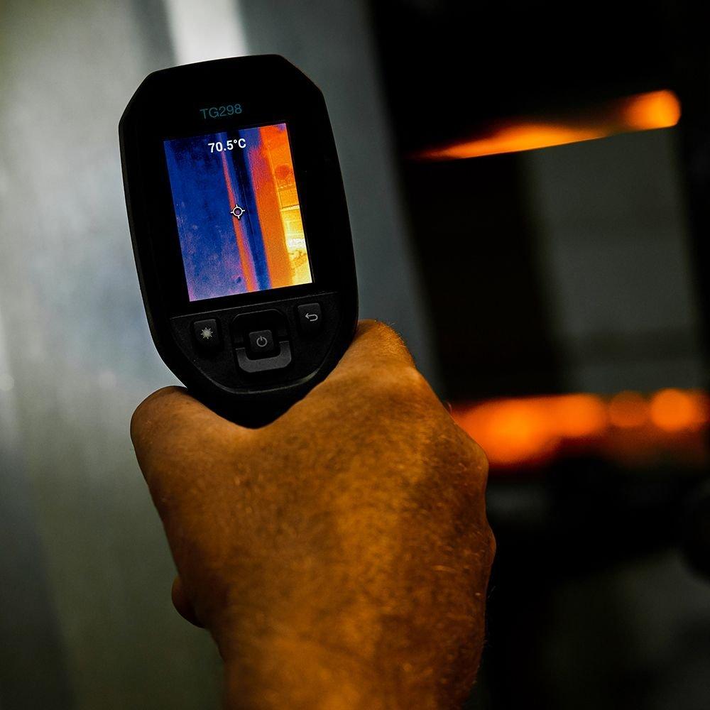 FLIR TG298 กล้องถ่ายภาพความร้อนอุตสาหกรรม High Temperature Spot Thermal Camera (IR Resolution 160 × 120 pixels)-photo6