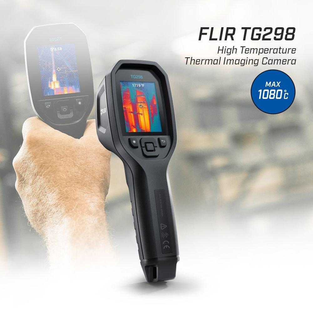 FLIR TG298 กล้องถ่ายภาพความร้อนอุตสาหกรรม High Temperature Spot Thermal Camera (IR Resolution 160 × 120 pixels)-photo0