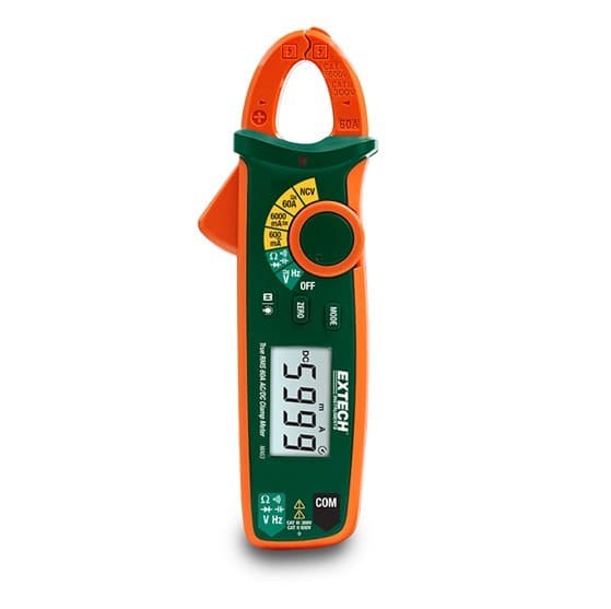 Extech MA63 แคลมป์มิเตอร์ True RMS AC/DC Clamp Meter - NCV 60A