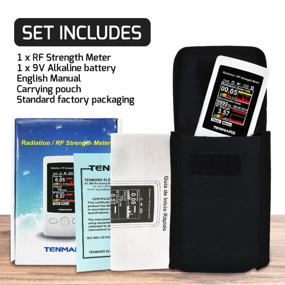 TENMARS TM-95 | เครื่องวัดรังสีและ RF Radiation Meter
