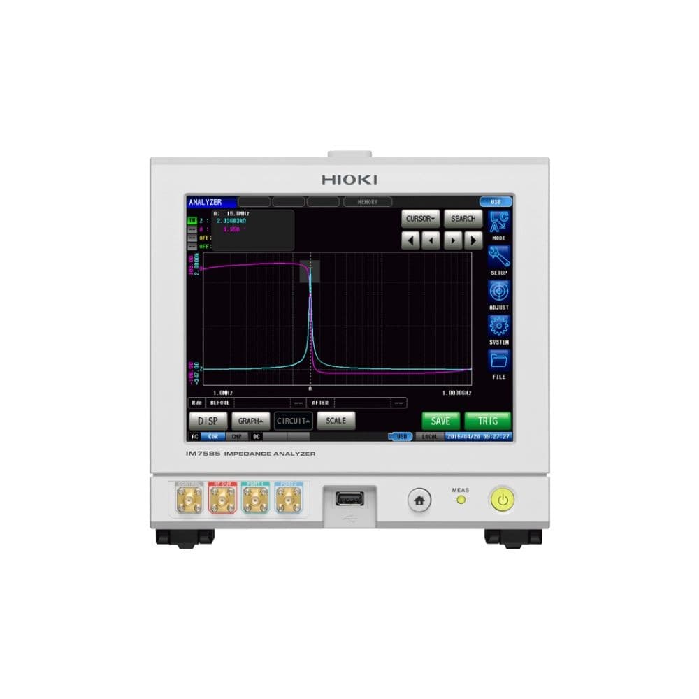 HIOKI IM7585-01 เครื่องวิเคราะห์อิมพีแดนซ์ (Impedance Analyzer) cable 1 m