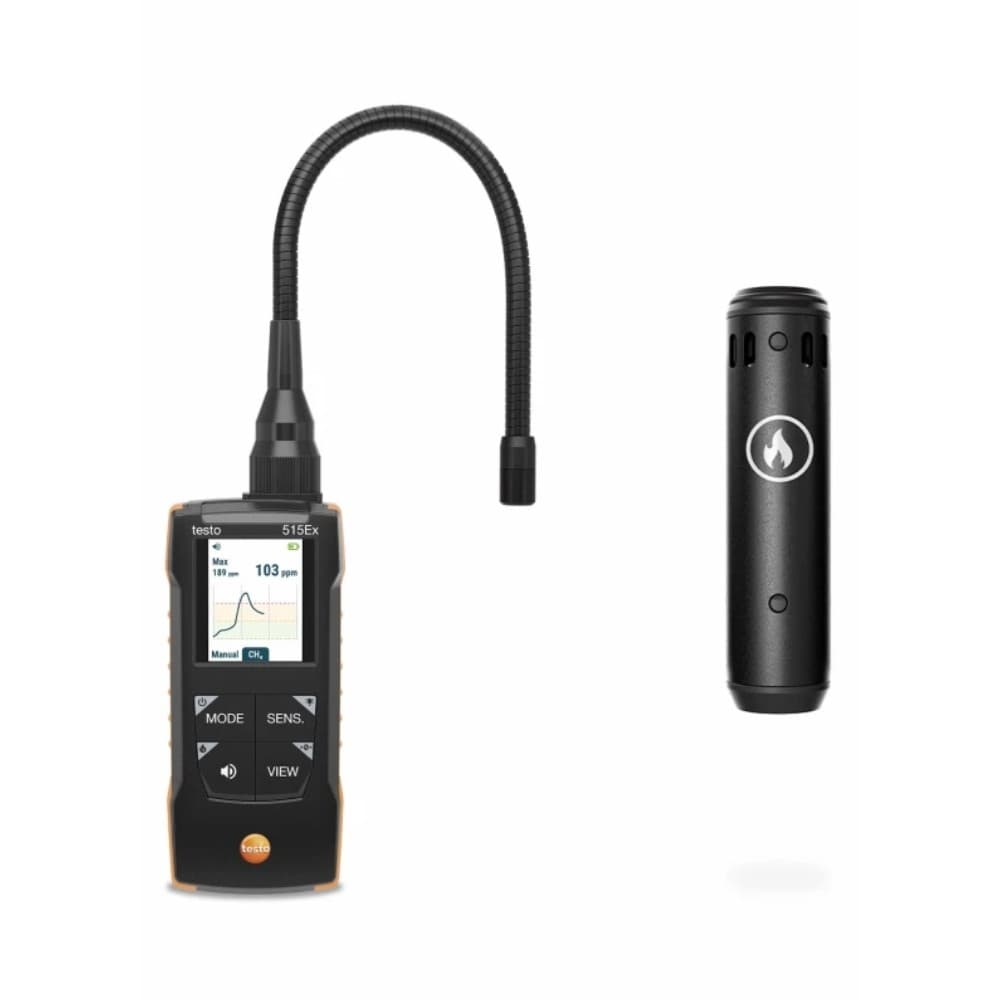 Testo-515EX-G เครื่องตรวจจับการรั่วไหลของก๊าซไวไฟ (Flammable Gas Leak Detector)
