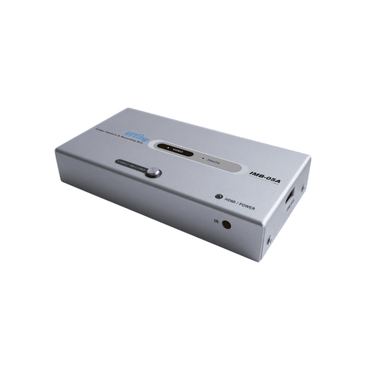 Vitiny IMB-05A กล่องแปลงสัญญานภาพ HDMI  สามารถเชื่อมต่อเข้ากับพอร์ต HDMI ของกล้องจุลทรรศน์ได้โดยตรง โดยไม่จำเป็นต้องใช้คอมพิวเตอร์ และสามารถควบคุมการถ่ายภาพนิ่งและบันทึกวิดีโอจากระยะไกลได้
