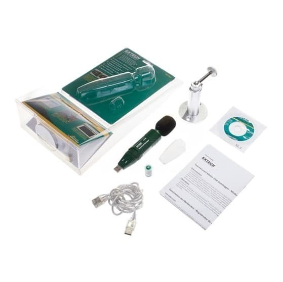 Extech 407760 เครื่องบันทึกเสียง USB Sound Level Datalogger-photo1