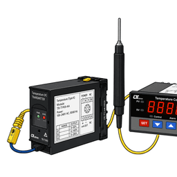คอนโทรเลอร์วัดอุณหภูมิ Temperature Controller and transmitter