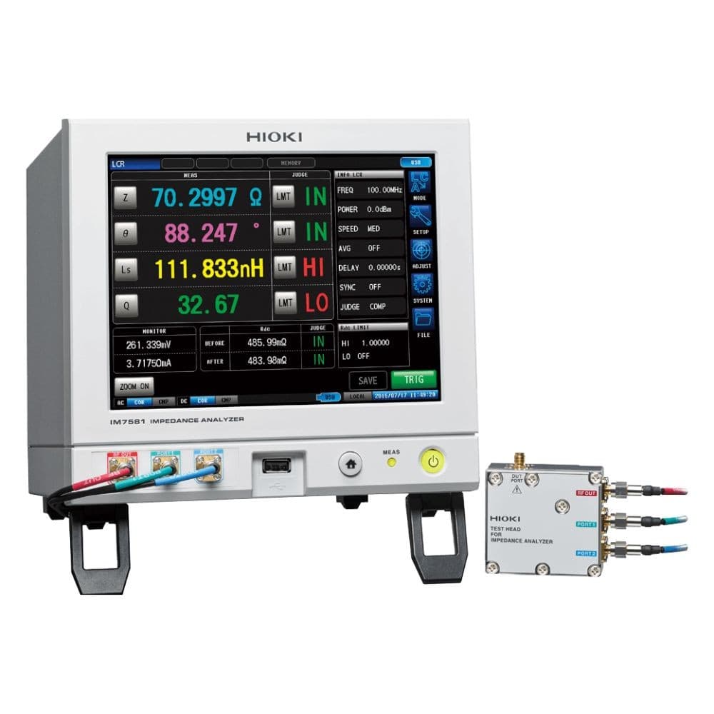 HIOKI IM7581-02 เครื่องวิเคราะห์อิมพีแดนซ์ (Impedance Analyzer) cable 2 m