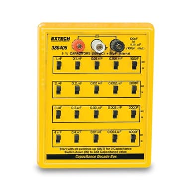 Extech 380405 กล่อง Capacitance Decade Box