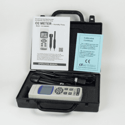 Lutron O2H-9903SD เครื่องวัดออกซิเจนในอากาศ 5in1 | SD Card