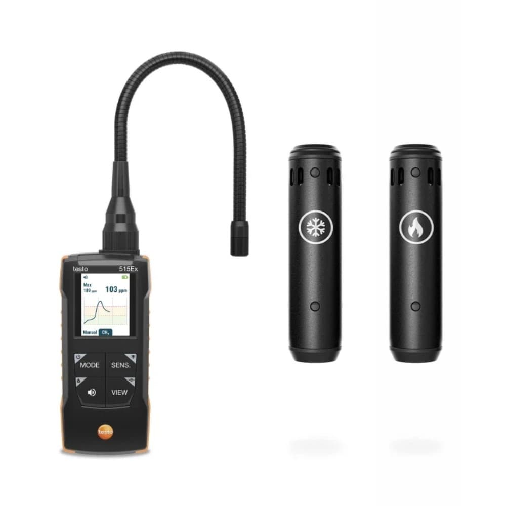 Testo-515EX-GR เครื่องตรวจหารอยรั่วของสารทำความเย็นและก๊าซไวไฟ (Combination Leak Detector - Gas and Refrigeration)