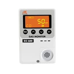 RIKEN KEIKI EC-600 เครื่องวัดคาร์บอนมอนอกไซด์ (CO)  แบบพกพา ช่วงการวัด 0 to 150 ppm ใช้เซ็นเซอร์แบบ Electrochemical (Potentiostatic Electrolysis) ซึ่งมีความไวสูง ตอบสนองรวดเร็ว หน้าจอขนาดใหญ่ อ่านค่าง่าย RIKEN KEIKI, Japan