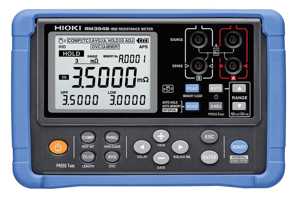 HIOKI RM3548-50  RESISTANCE METER (ทดสอบความเป็นฉนวน)-photo1