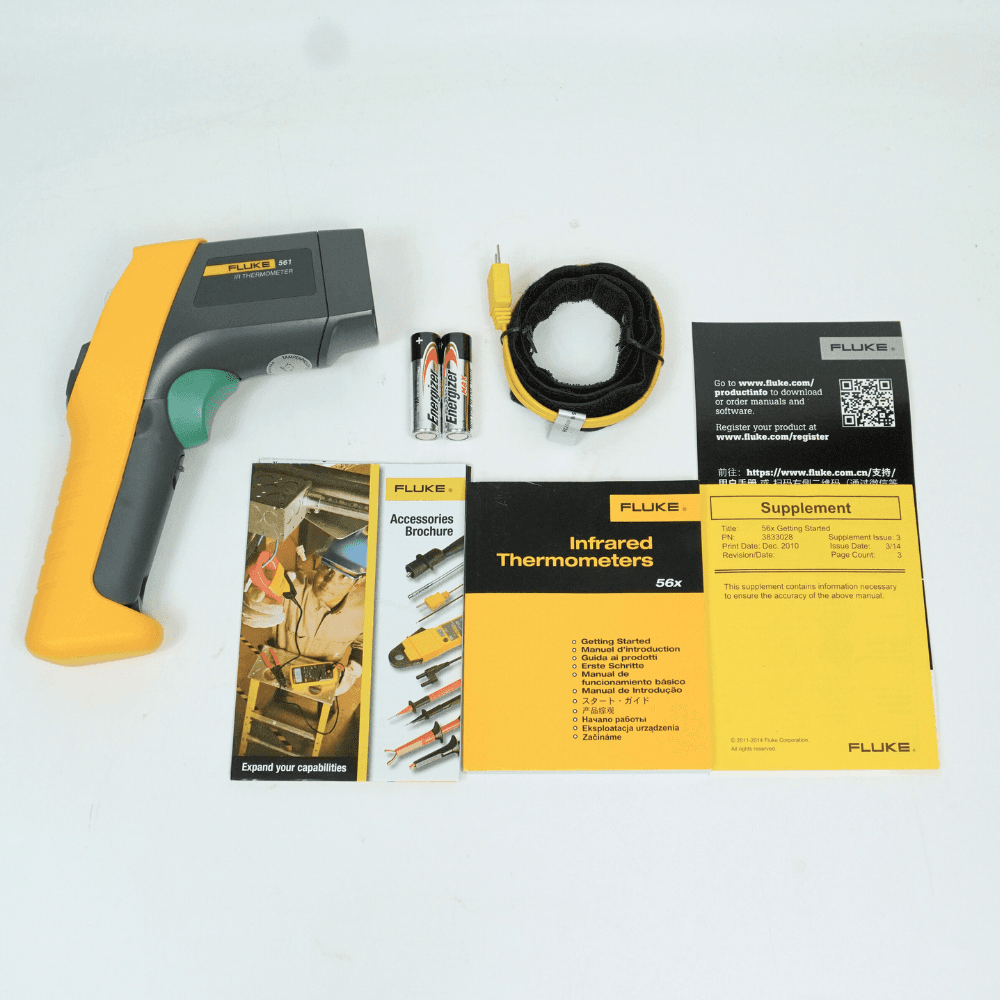 Fluke-561 เครื่องวัดอุณหภูมิอินฟราเรด│-40°C ถึง 550°C image