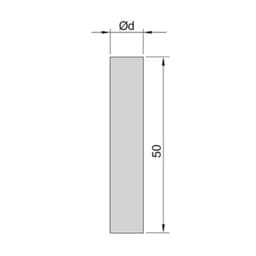 Insize IN-4166-1 Pin Gauge Set 0.50-1.00mm/0.01mm (51 Pcs/Set)