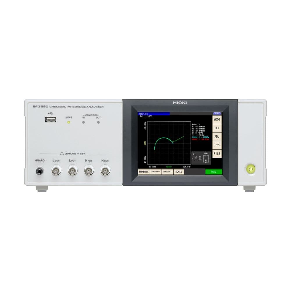 HIOKI IM3590 เครื่องวิเคราะห์อิมพีแดนซ์ Impedance Analyzer For electrochemical components