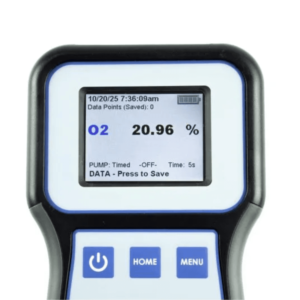 Quantek QU-Q20 เครื่องวิเคราะห์ก๊าซออกซิเจนแบบพกพา (Portable Oxygen Analyzer)
