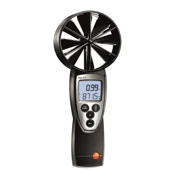 Testo-417 เครื่องวัดความเร็วลมรูปแบบใบพัดใหญ่