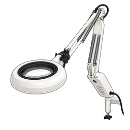 OLIGHT Illuminated Magnifier | โคมไฟแว่นขยายสำหรับงานตรวจสอบ