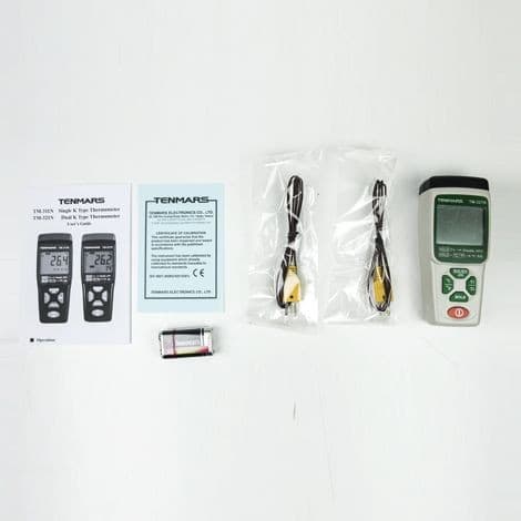 Tenmars TM-321N Digital Thermometer Type K (Dual)