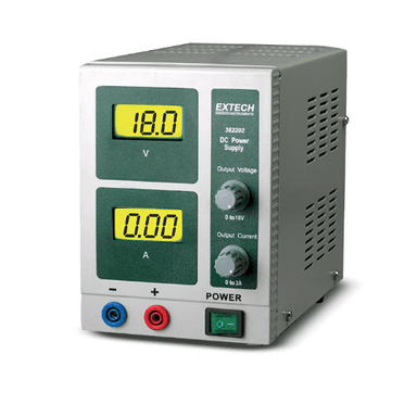 Extech EX-382202 18V/3A Single Output DC Power Supply