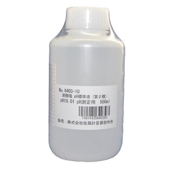 SK Sato 6403-10 pH 10.01 Carbonate Calibration Solution, 500 mL-photo0