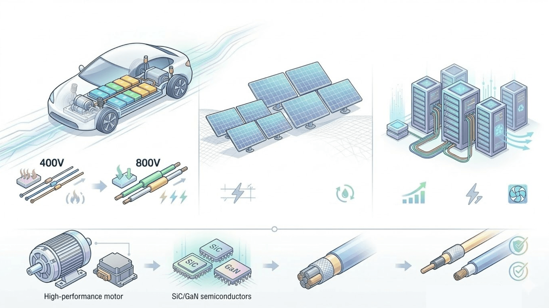 เทรนด์พลังงานใหม่และความท้าทายของฉนวนไฟฟ้า