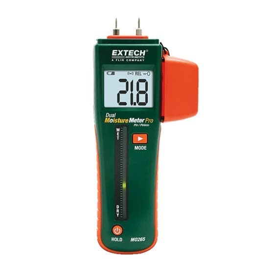 Extech MO265 เครื่องวัดความชื้นวัสดุ Combination Pin/Pinless Moisture Meter