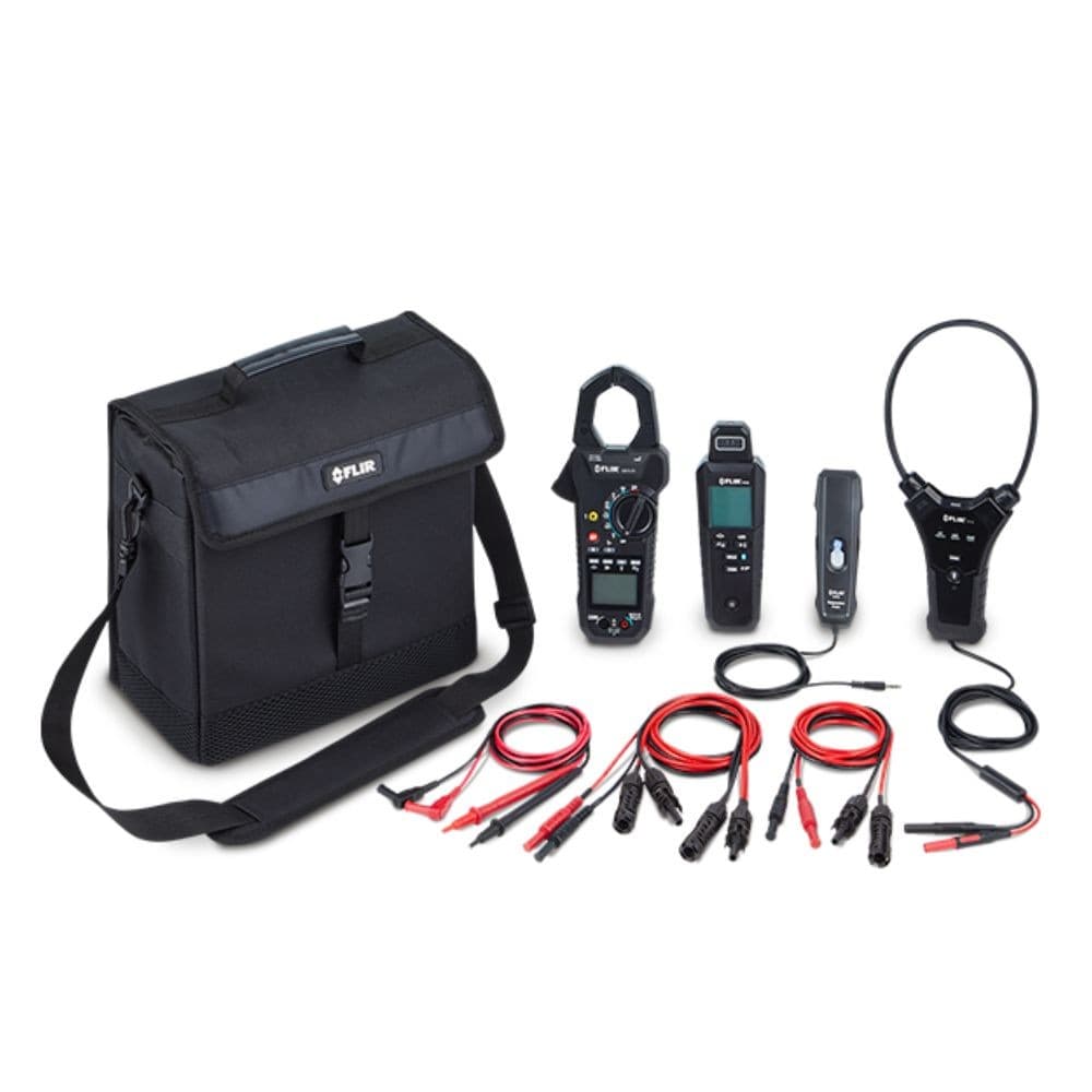 FLIR PV-KIT-1 ชุดเครื่องมือทดสอบระบบโซลาร์เซลล์แบบครบชุด พร้อมแคลมป์มิเตอร์ อินฟราเรด และมิเตอร์วัดแสงแดด image