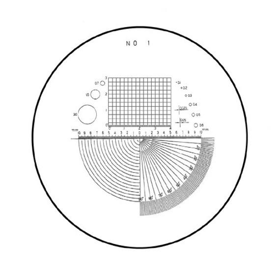 Peak PS-1-7X สเกลเลนส์ No.1 ใช้งานกับตัวกล้องที่กำลังขยาย 7X-photo0