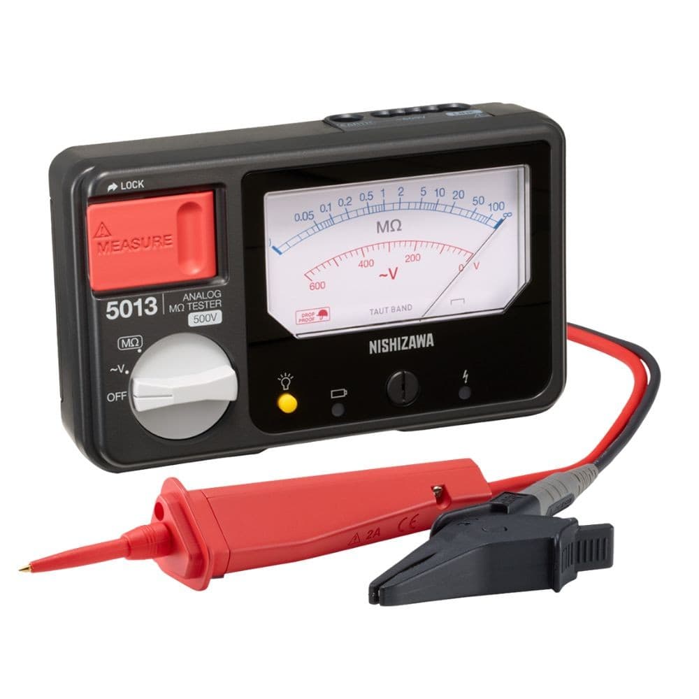 NISHIZAWA 5013-11 เครื่องทดสอบความต้านทานฉนวน (Analog Insulation Resistance Tester)