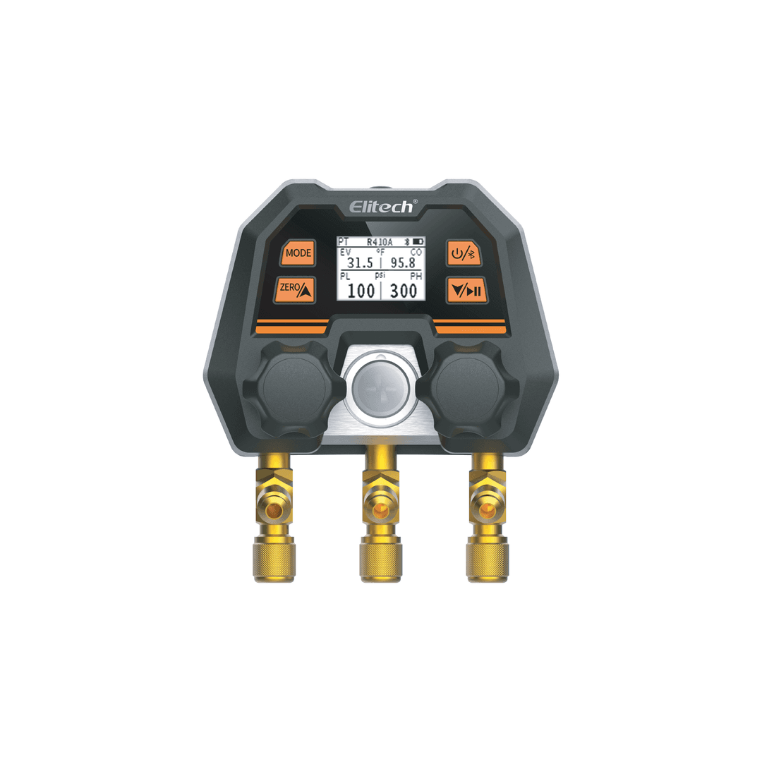 Elitech MS-100 Digital Manifold Gauge เกจวัดน้ำยาแบบดิจิตอล