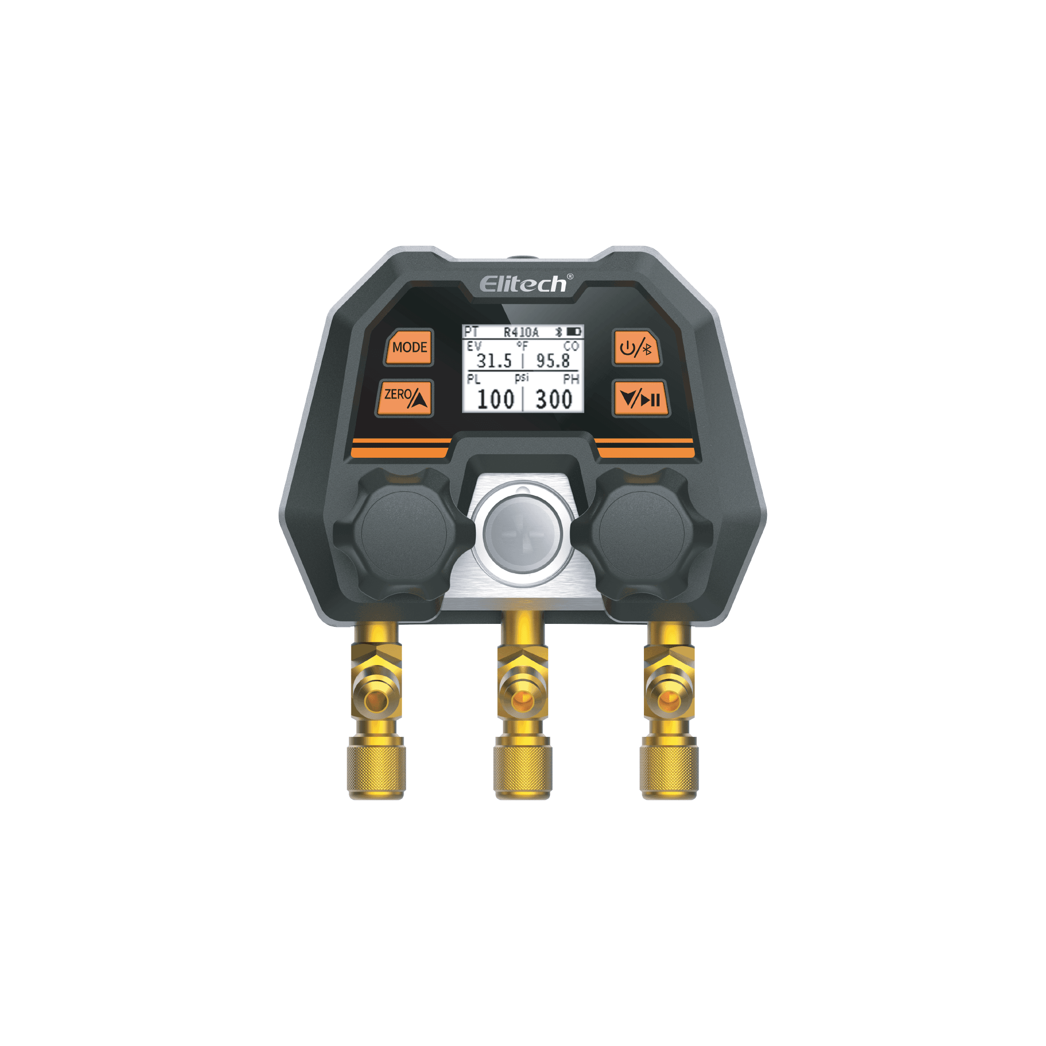 Elitech MS-100 Digital Manifold Gauge เกจวัดน้ำยาแบบดิจิตอล 