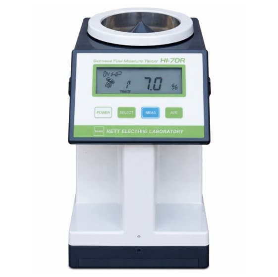 Kett HI-700 เครื่องวิเคราะห์ความชื้น Moisture Analyzers Biomass Fuel Moisture Tester