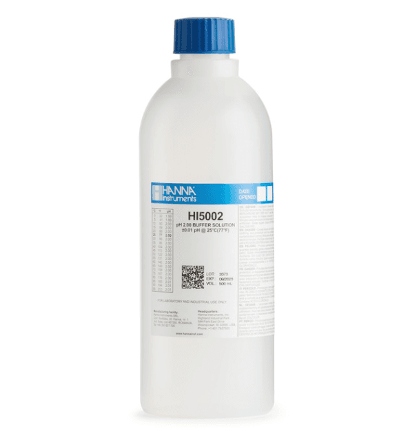 HANNA HI-5002-01 pH 2.00 Technical Calibration Buffer (1 L)