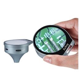 Anyty 3R-MJL03 กล้องไมโครสโคปแบบพกพาทรงกรวยพร้อมไฟ LED-photo0